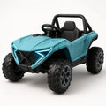 Kinder Elektroauto Offroad Blau Kunststoff 4-Räder